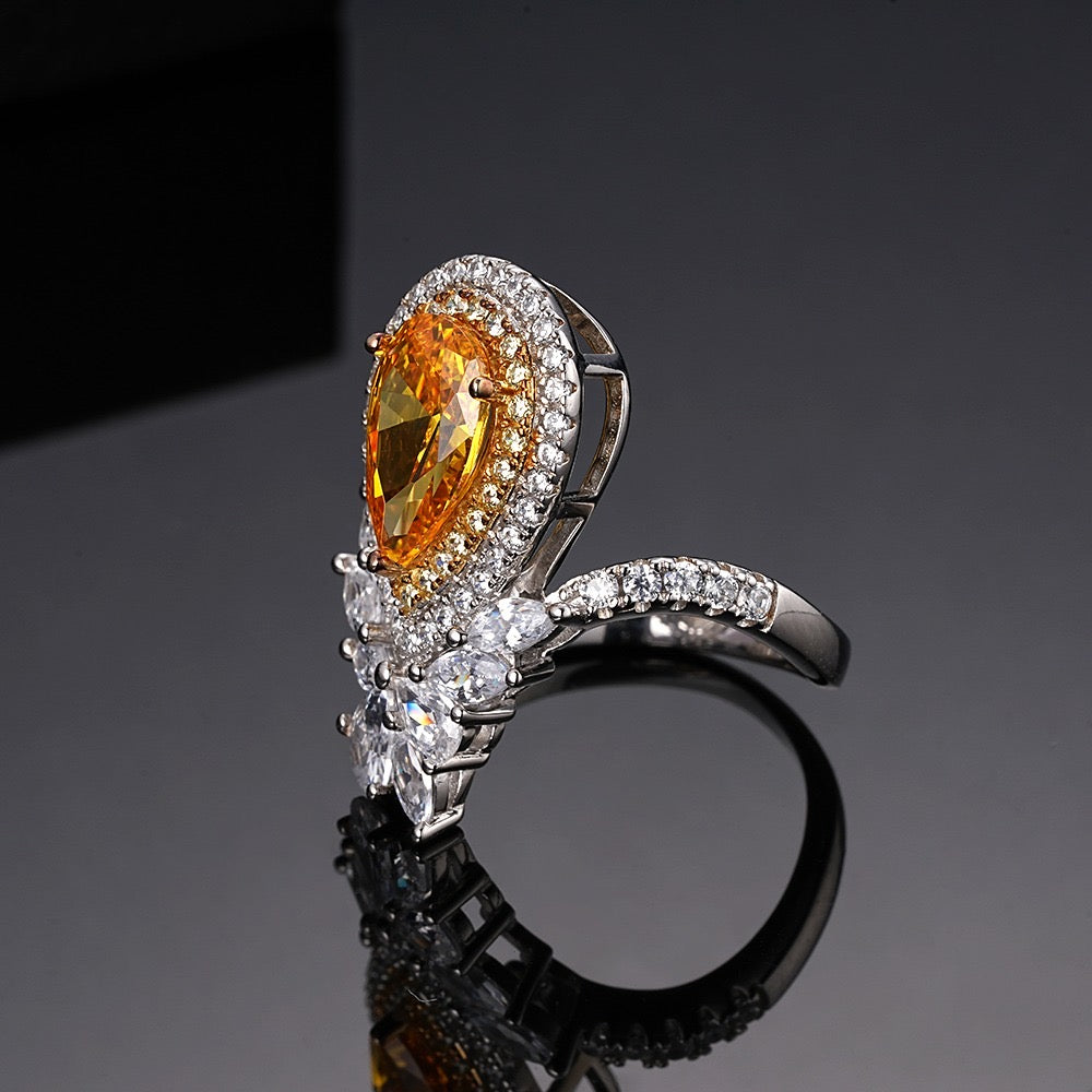 Golden Twilight Ring