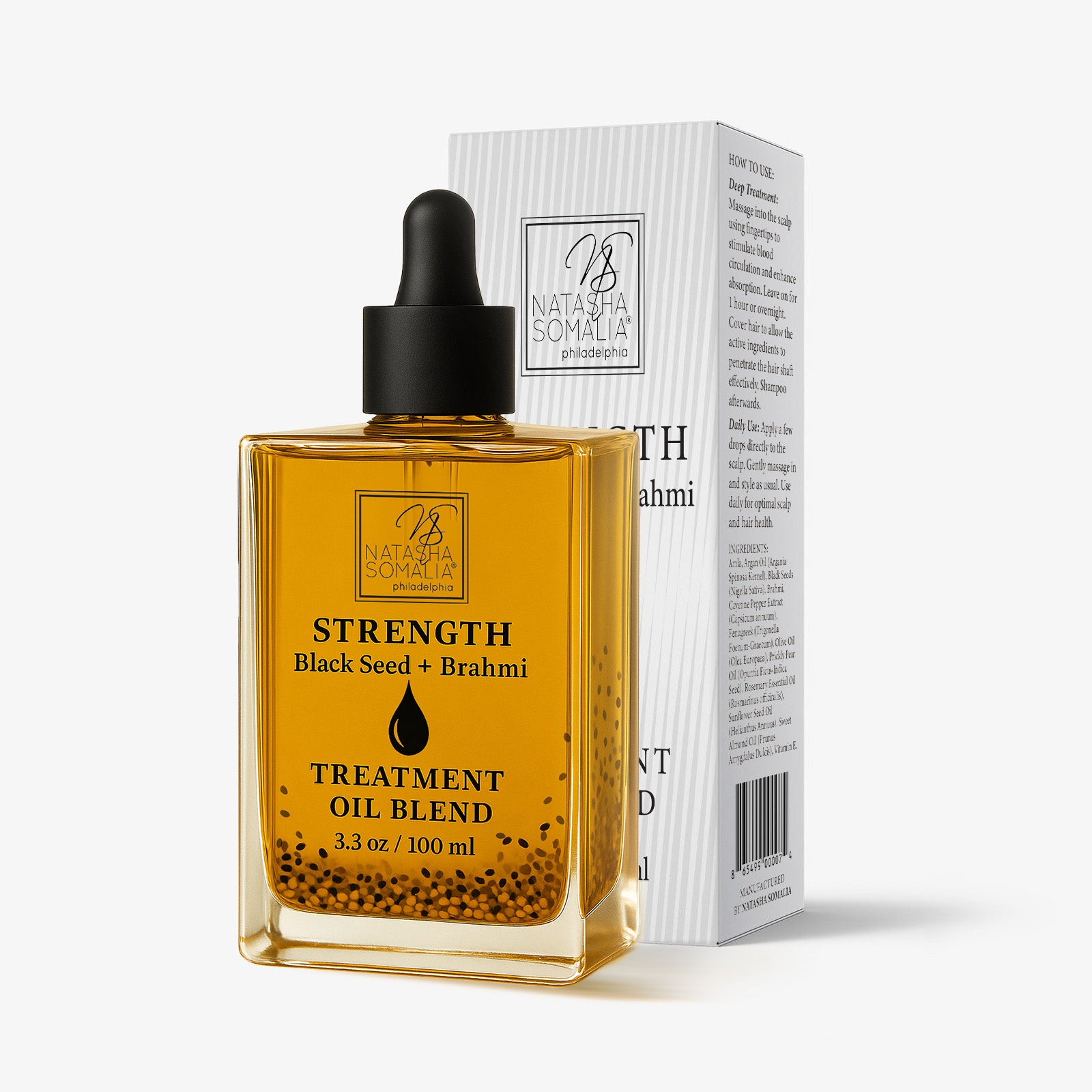 Black Seed & Brahmi Strength Oil Blend Treatment