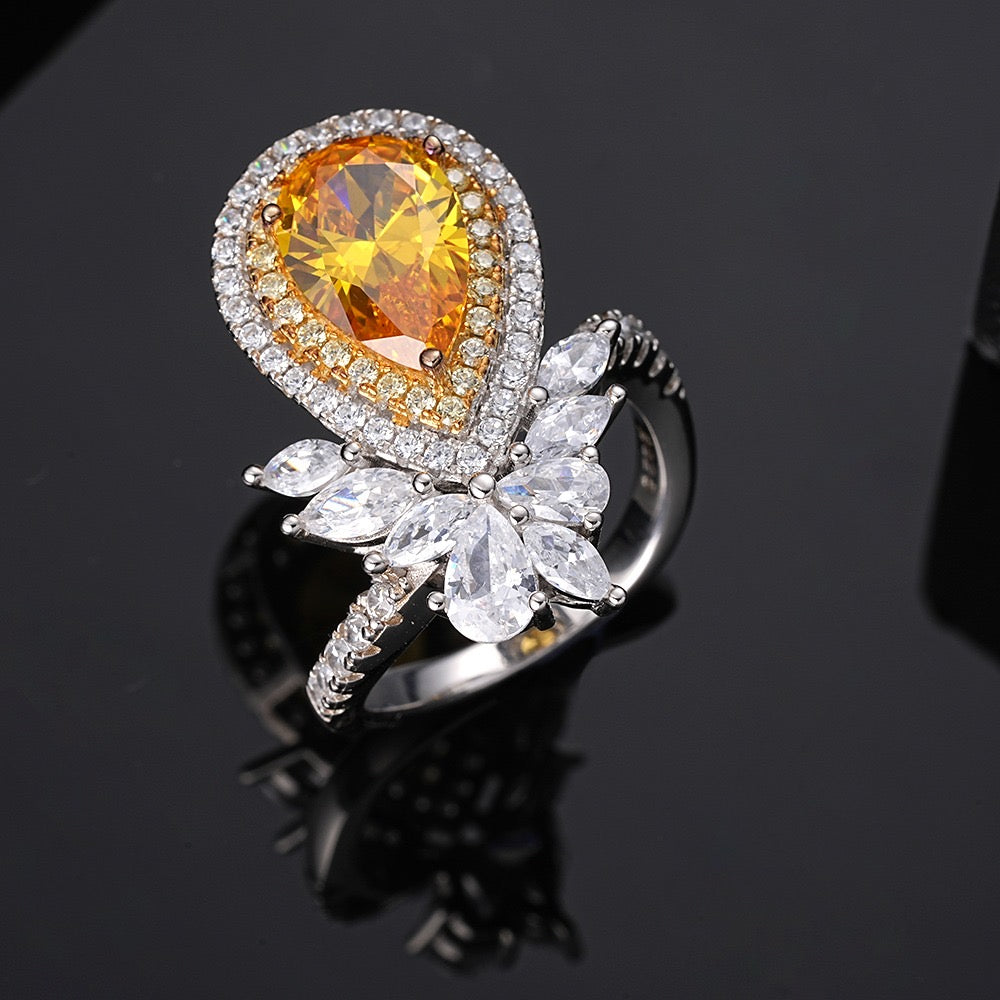Golden Twilight Ring