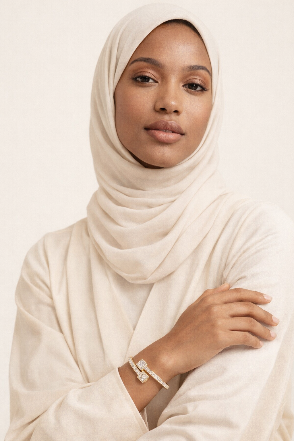 NS Baguette Moissanite Bangle