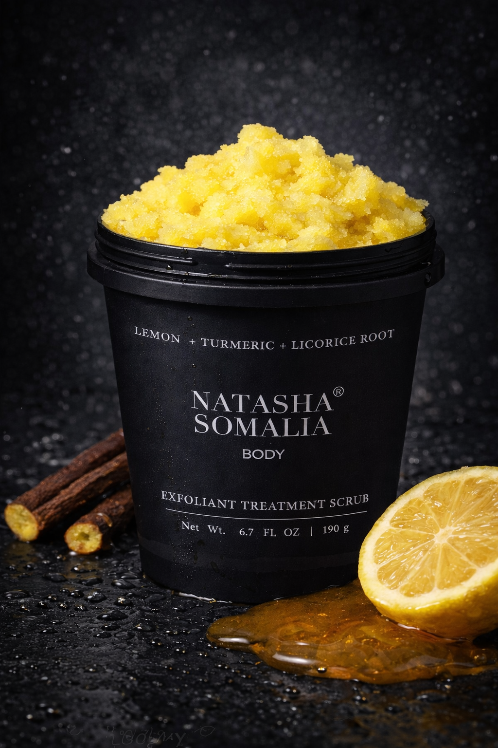 LEMON + TURMERIC + LICORICE ROOT EXFOLIANT TREATMENT SCRUB
