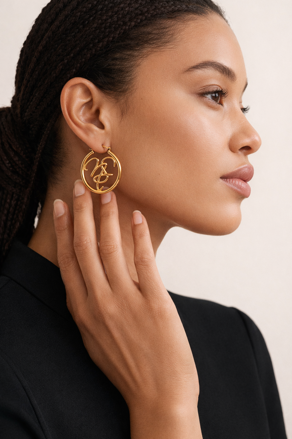 NS Signature Hoop Earrings