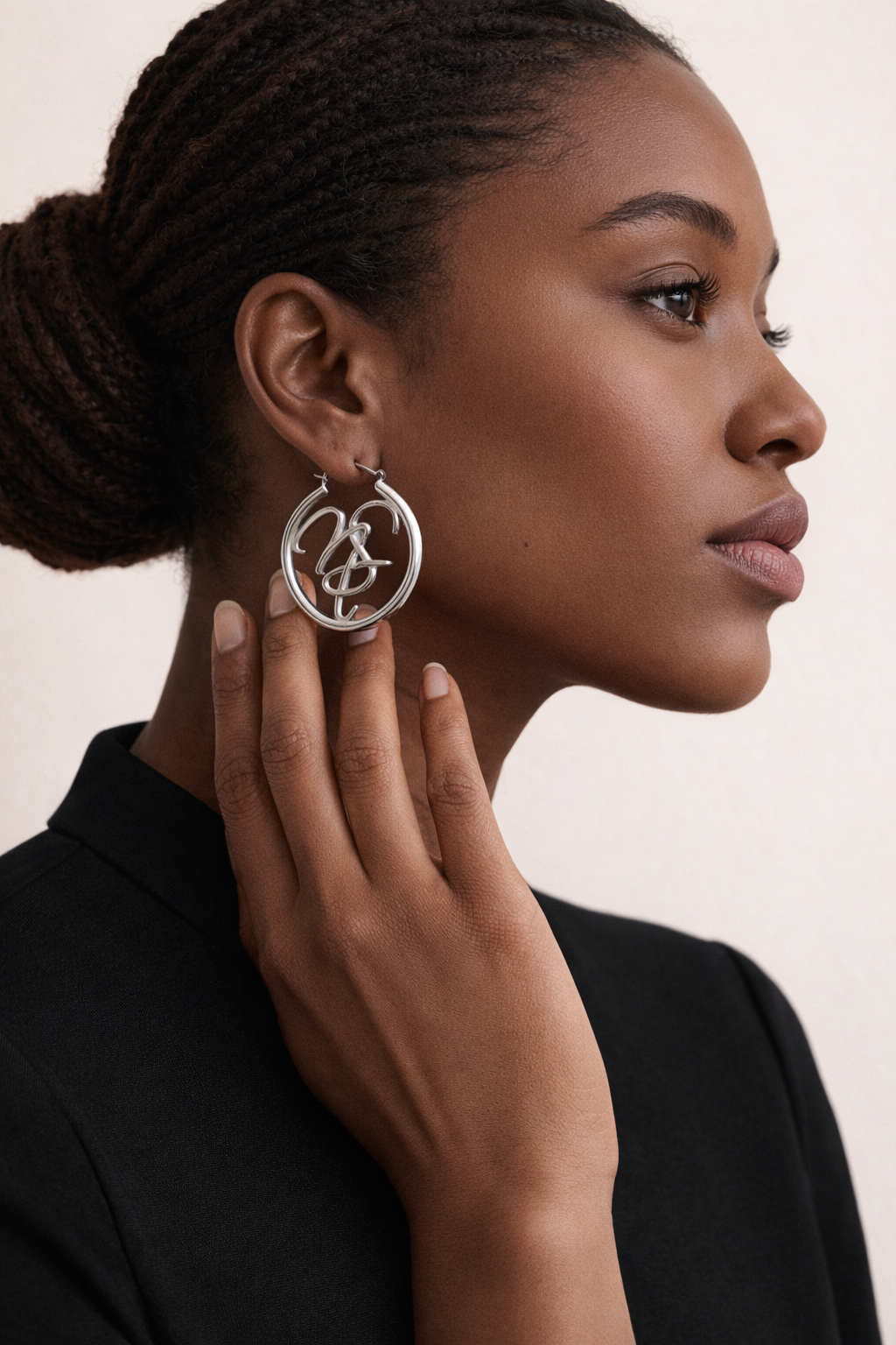 NS Signature Hoop Earrings