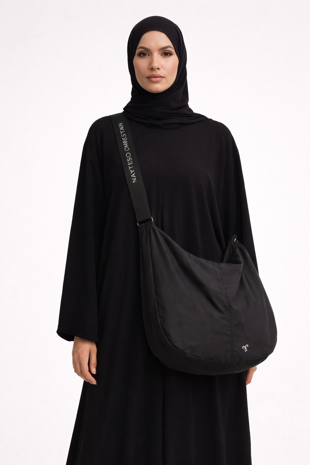 NS Kykee Nylon Hobo Crossbody Bag