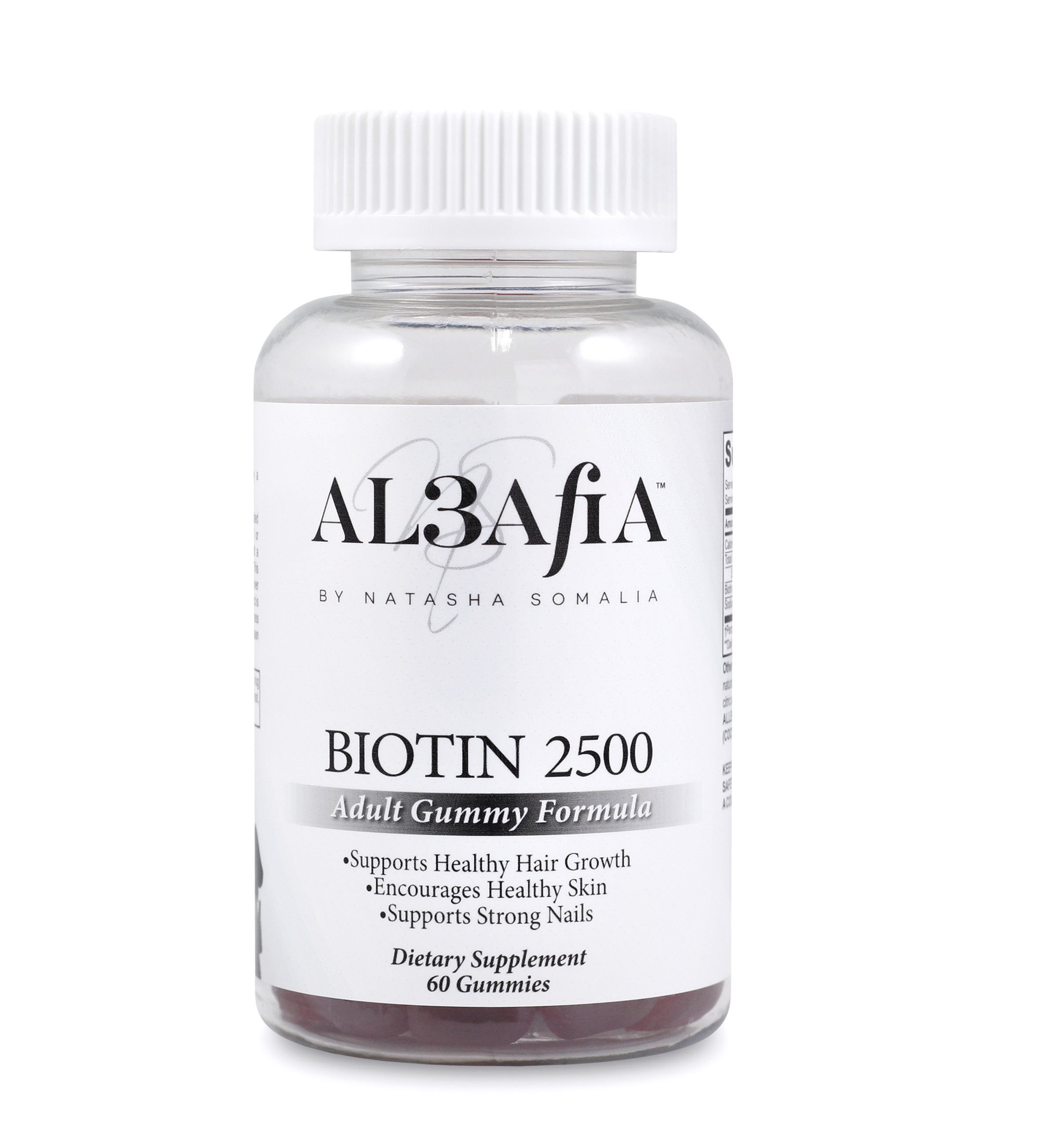 Biotin-2500 30 day supply (No Gelatin, GMO additives or fillers)