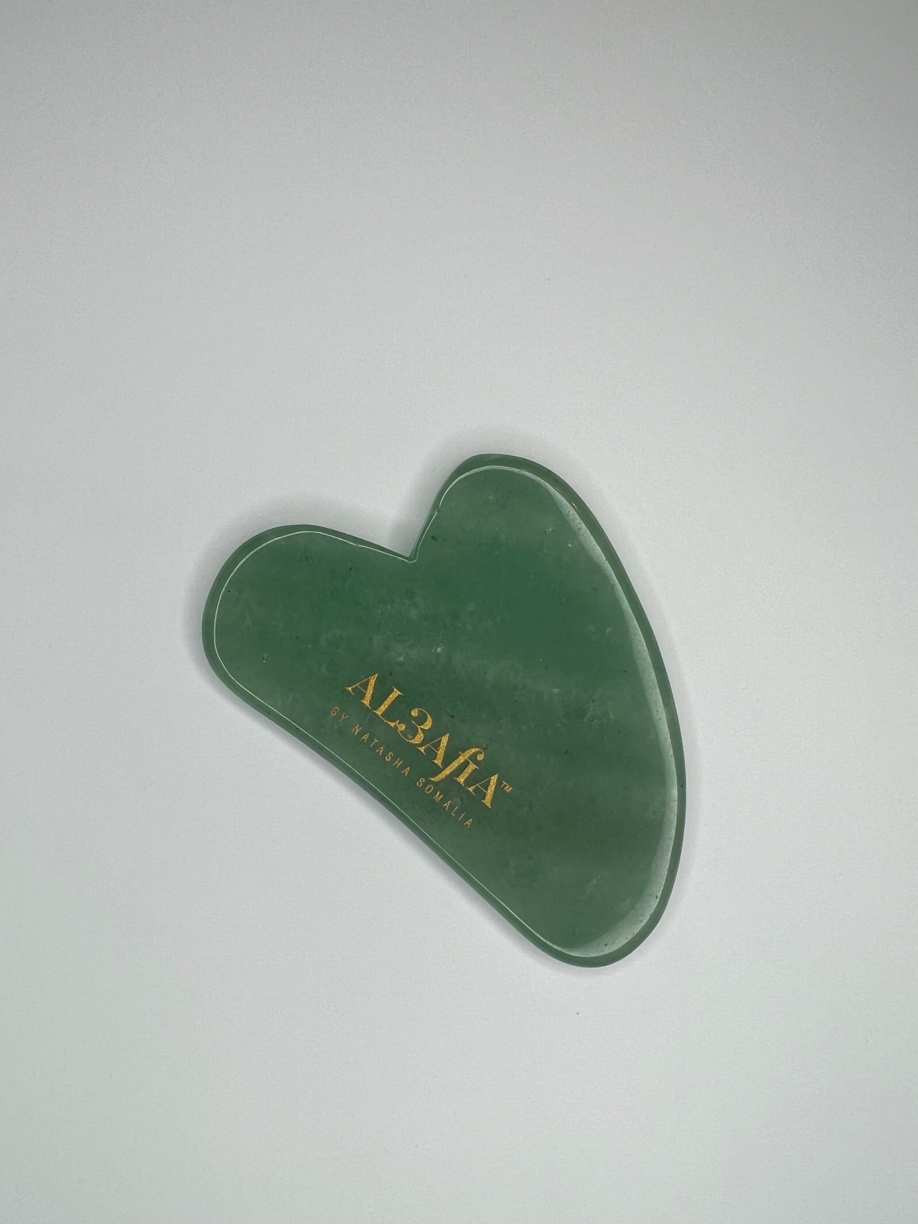 Natasha Somalia JADE GUASHA Face lifting tool