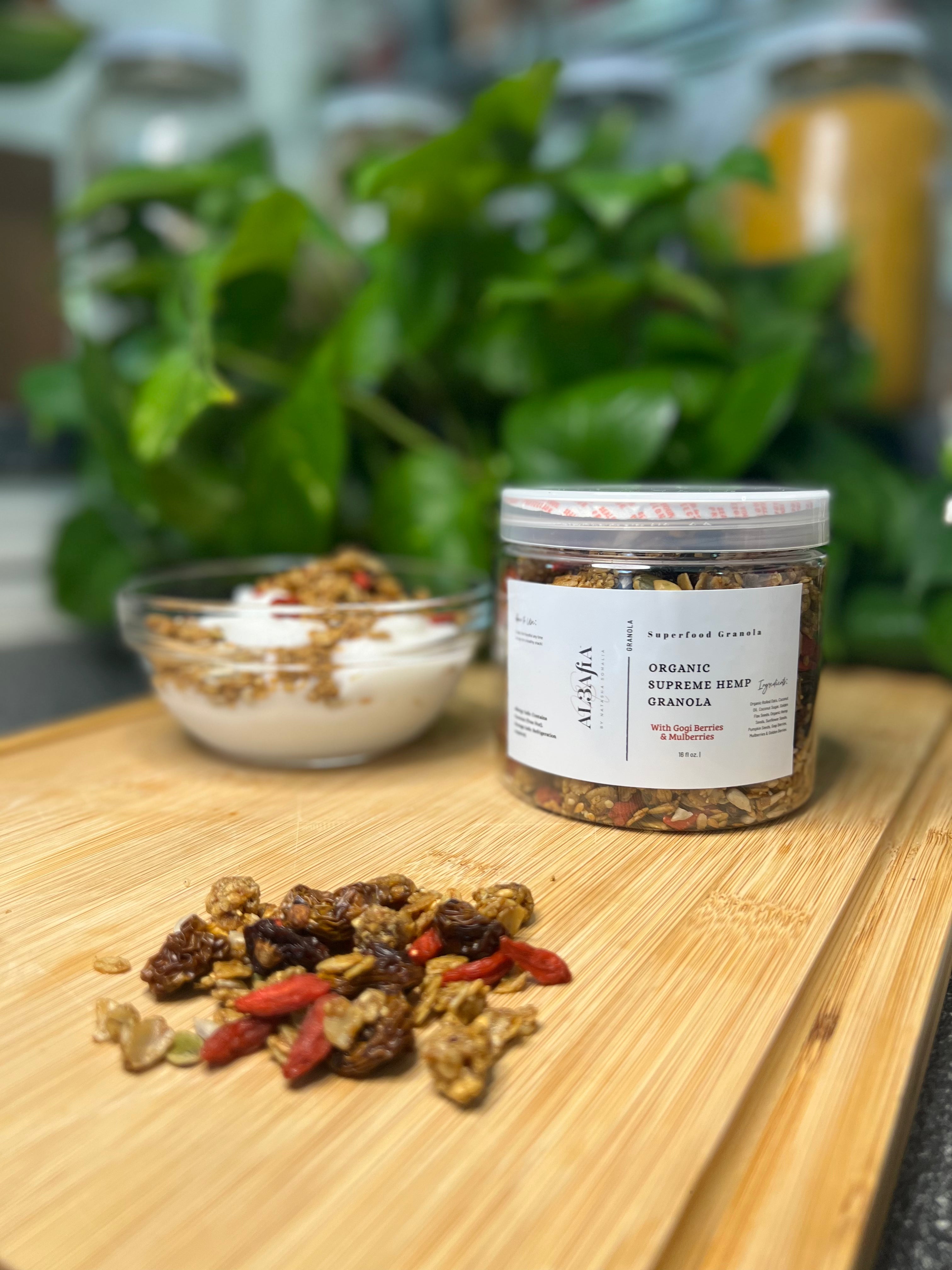 Organic Superfood Supreme Hemp Granola