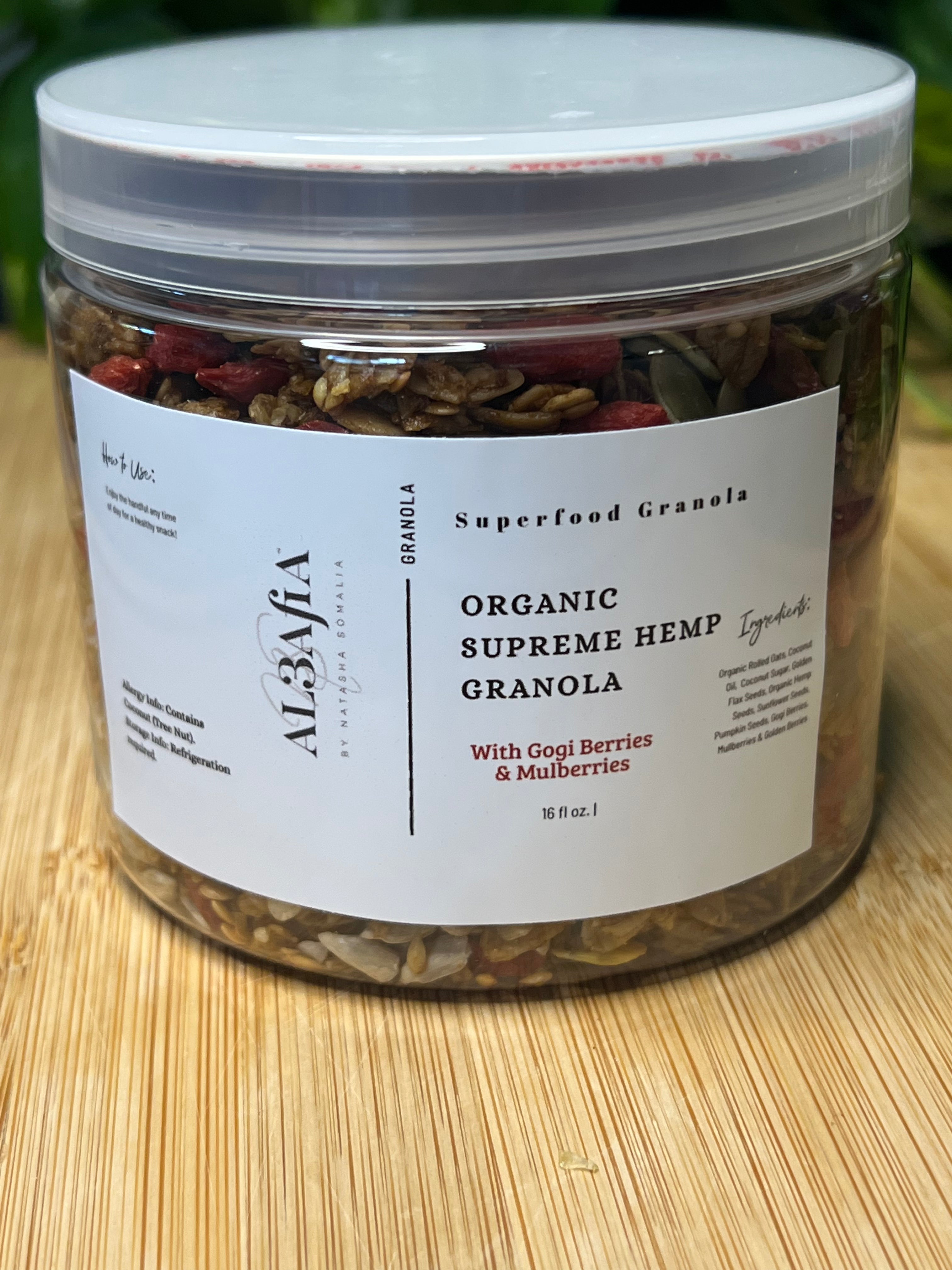 Organic Superfood Supreme Hemp Granola